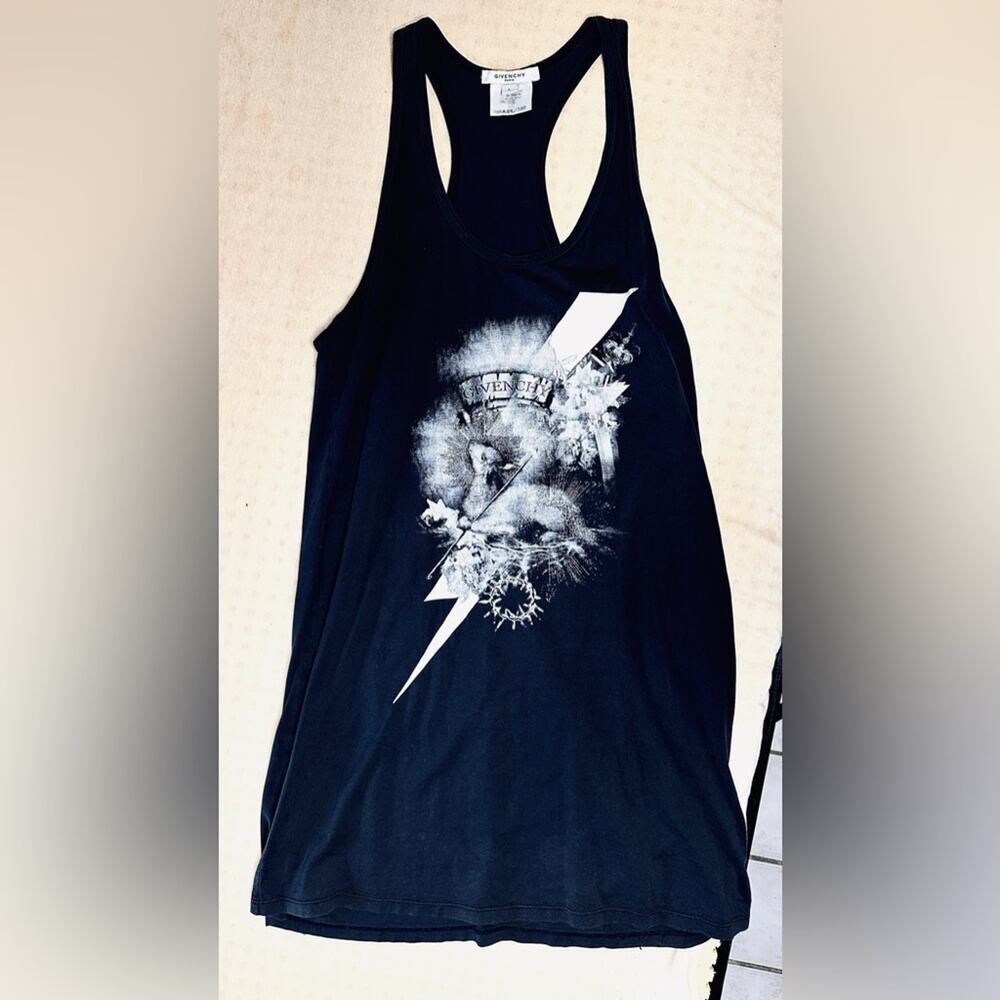 Givenchy Lamb Black Tank Top Mini Dress Large - Picture 5 of 9